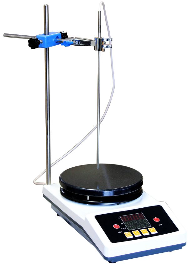 350C 2000RPM 1-Gallon PID Magnetic Stirrer with 7" Heated Plate